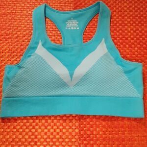 Running Girl Racerback Sports Bra